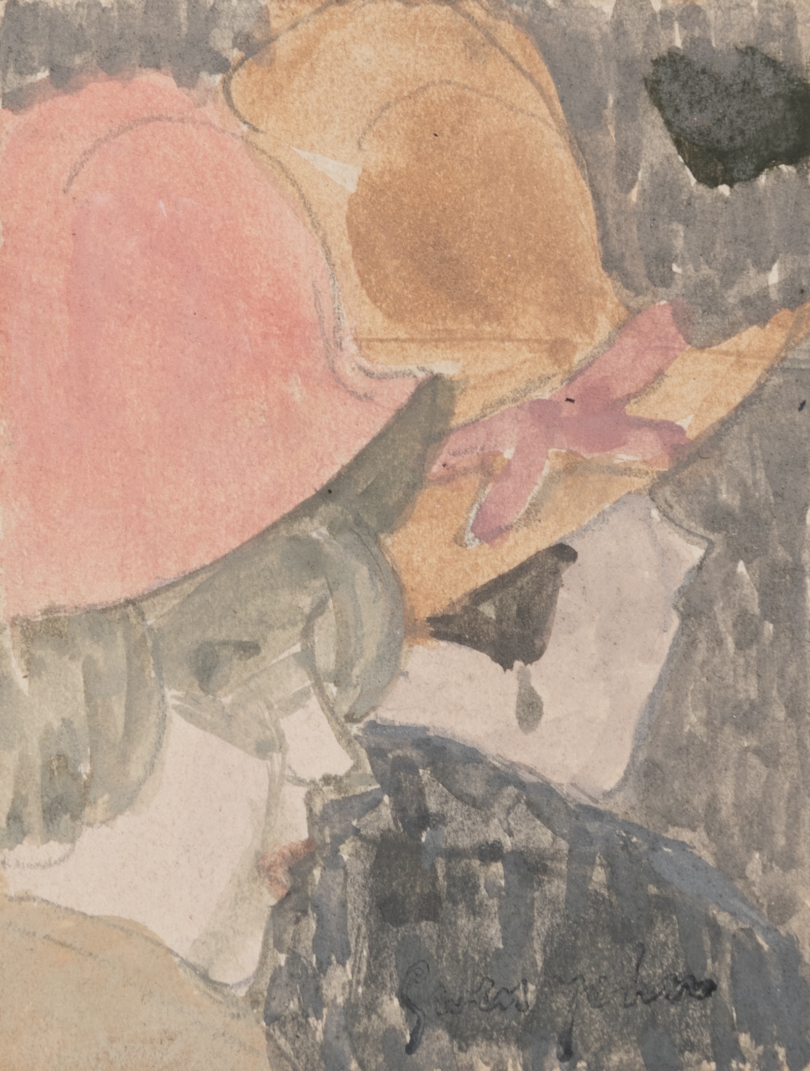 Two Women at Church, Meudon